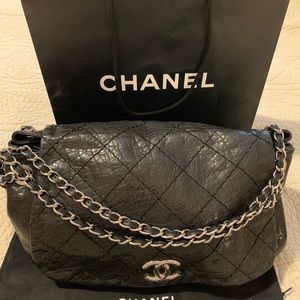 Chanel vintage patent leather